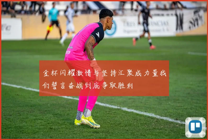 金杯闪耀激情与坚持汇聚成力量我们誓言奋战到底争取胜利
